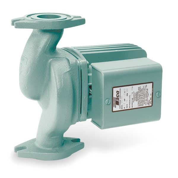 0010-F3 Taco Hydronic Circulating Pump 1/8 hp 115V 1 Phase Flange Connection