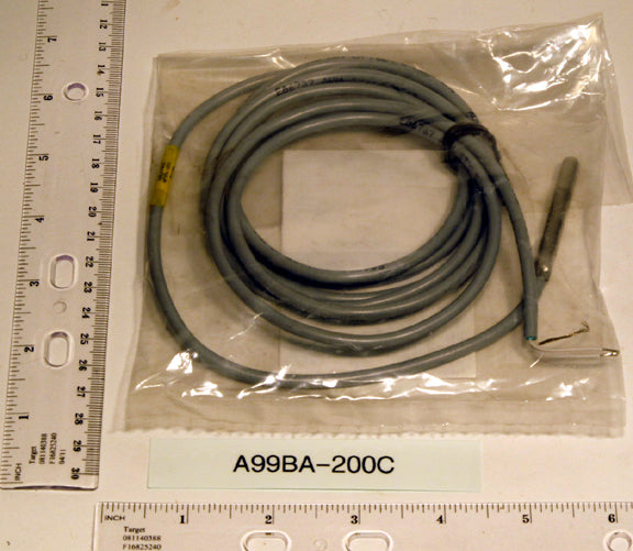 A99BA-200C Johnson Controls PTC Temperature Sensor with 2 Standard Probes and 6-1/2 ft Cable