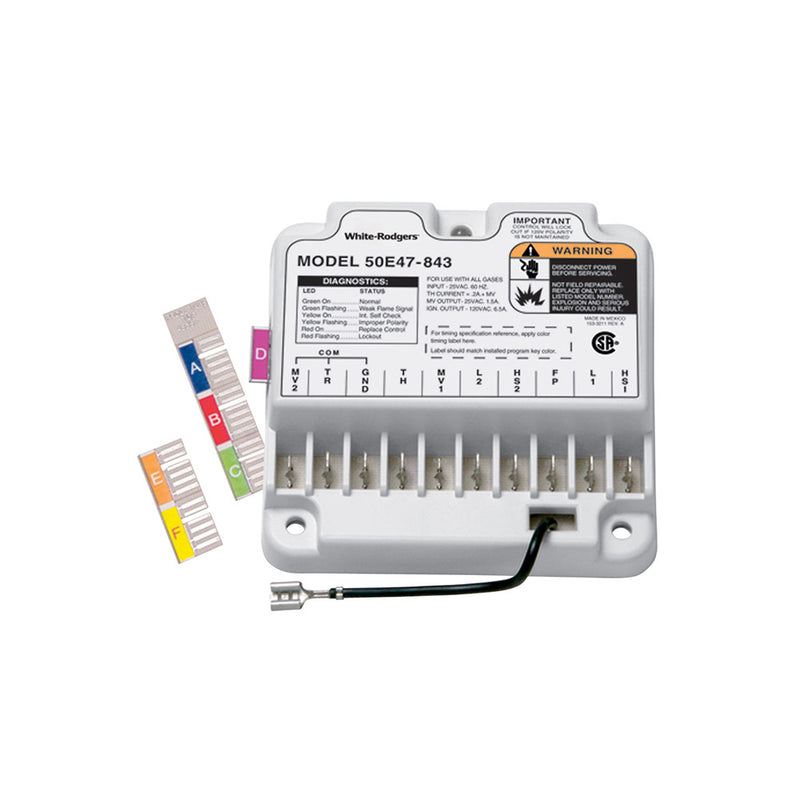 50E47-843 White-Rodgers Hot Surface Ignition Control (Variable Timings)
