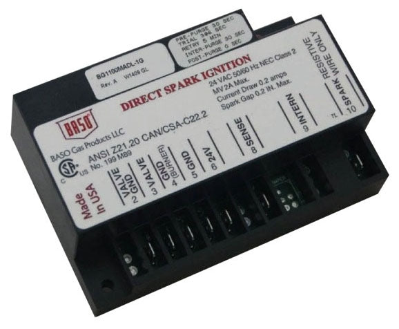 C161FJD-1C Baso Direct Spark Ignition Control (Hot Surface Igniter)
