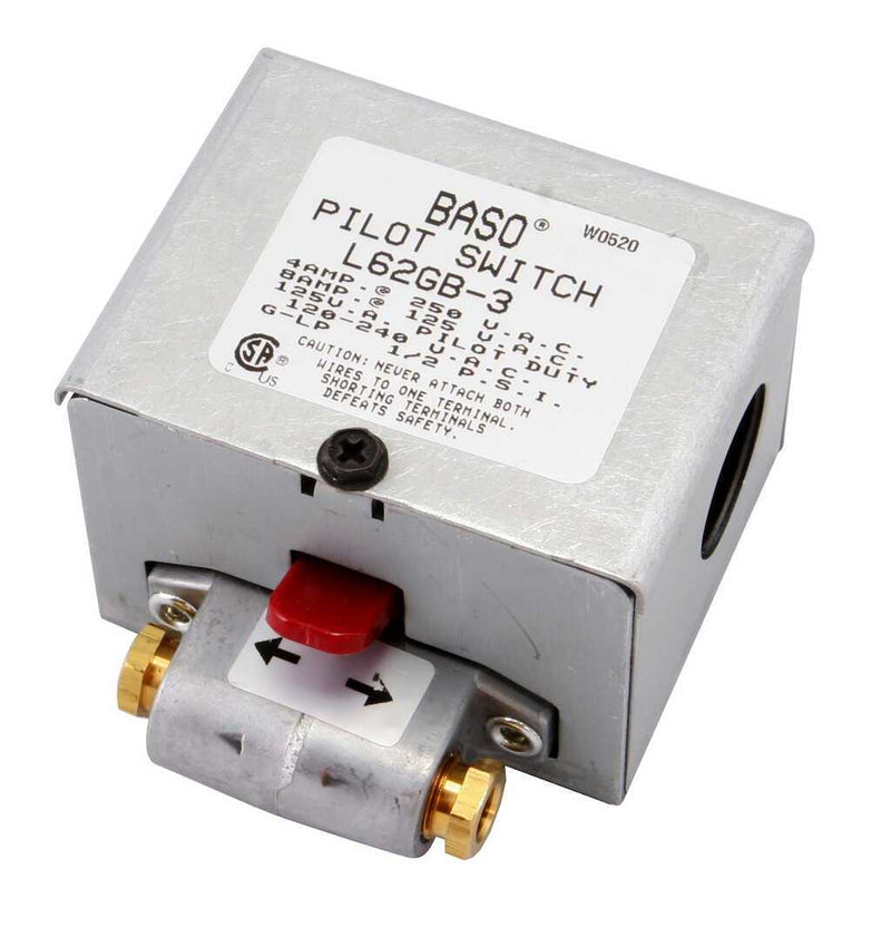 L62GB-3C Baso Pilot Switch manual reset