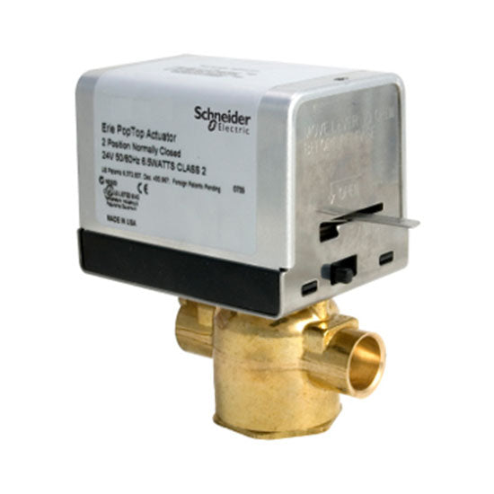 VT2417G13A02A Schneider Electric 24V Normally Closed 1 in. 2-Way Zone Valve Switch