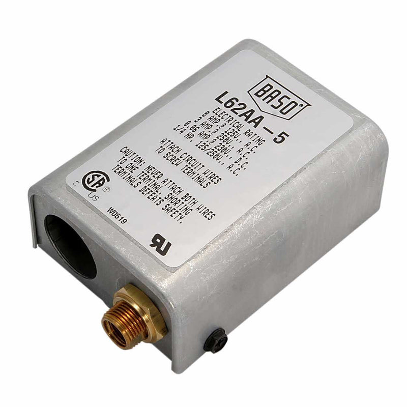 L62AA-5C Baso SPST Pilot Switch (Manual Reset)