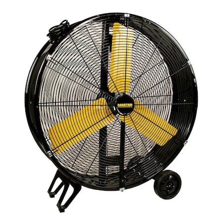 Master MAC-30D CirculatingFan, 30 in Dia, Black, Mobile