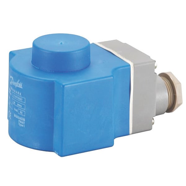 018F6857 Danfoss 24V DC solenoid coil with terminal box