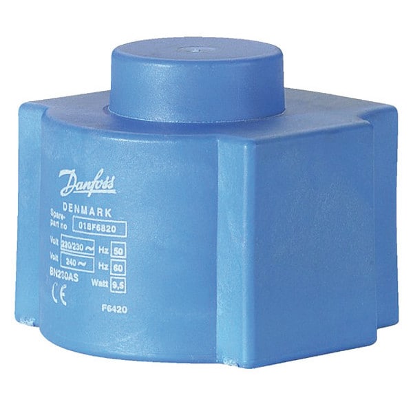 018F6968 Danfoss Steam Solenoid Coil, 24V DC