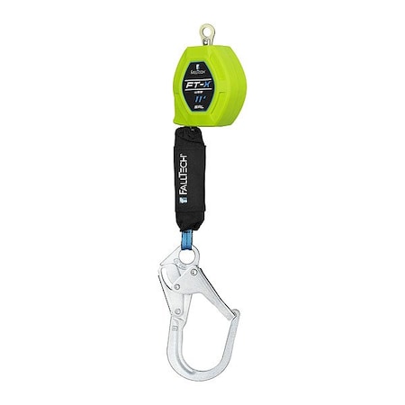 Falltech 84711SA3 Dyneema(R) Self-Retracting Lifeline, Ring, Steel, 1 Leg(s), 420 lb Weight Capacity