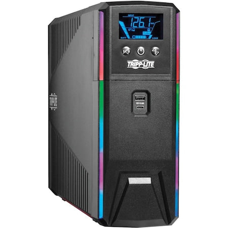 Tripp Lite SMART1500PSGLCD UPS, 11 in H, 17.3 in W