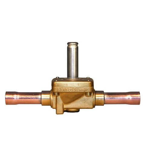 032L7116 Danfoss 3/8 inch ODF Normally Closed 2-Way EVR Solenoid Valve
