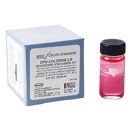 Hach 2635300 Secondary Gel Standards Set