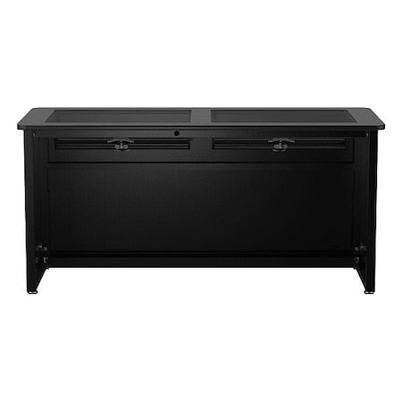 Versadesk DV6024-BB Computer Desk, 24 in D X 31 in H, 60 in W X