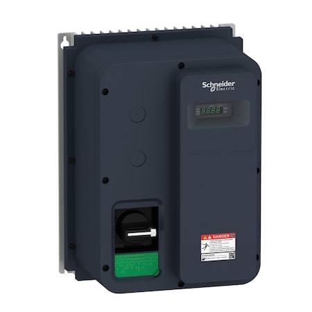 Schneider Electric ATV320U06N4WS Variable Frequency Drive, Black/Green