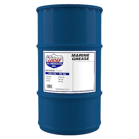 Lucas OIL 10322 Grease, 120 lb Sz, Blue