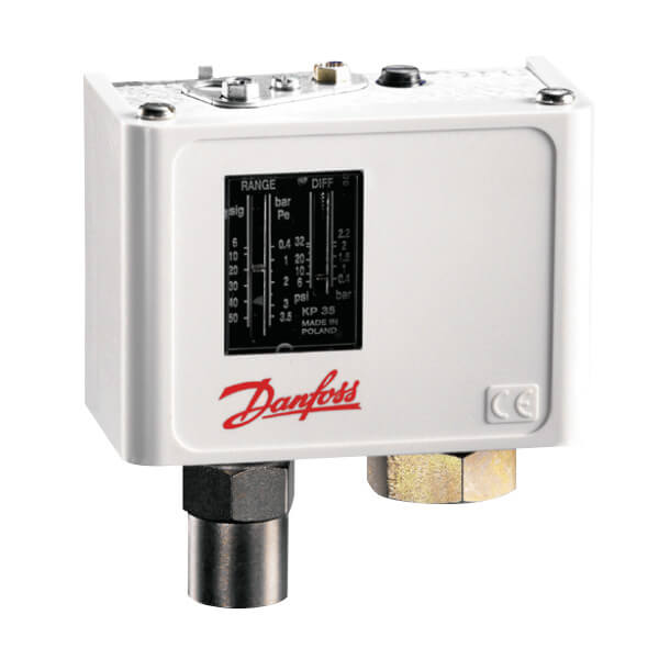 060-214991 Danfoss KP-34 AutoReset pressure switch, adjustable range