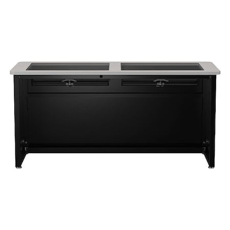 Versadesk DV6024-BG Computer Desk, 24 in D X 31 in H, 60 in W X