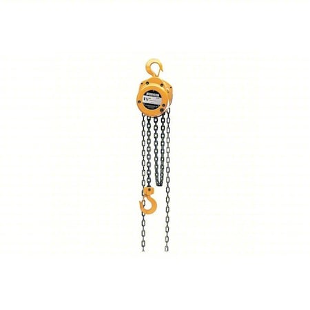Harrington CF015-15-SL Handchain Hoist with Safety Hook