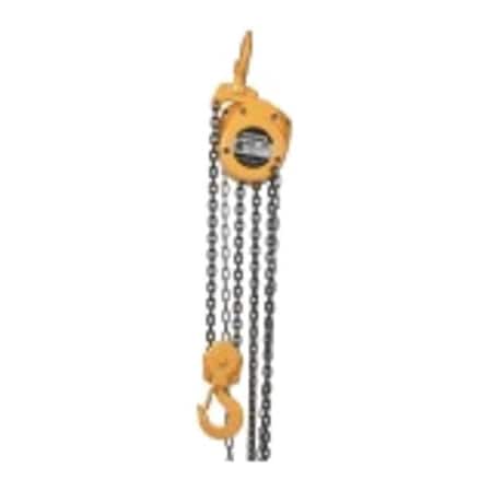 Harrington CF020-10-SL Handchain Hoist with Safety Hook
