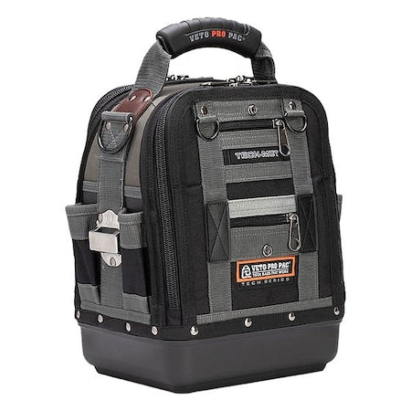Veto PRO PAC Tech MCT Tool Bag, Black, Brown, Gray, Ballistic Polyester, Polypropylene, 88 Pockets