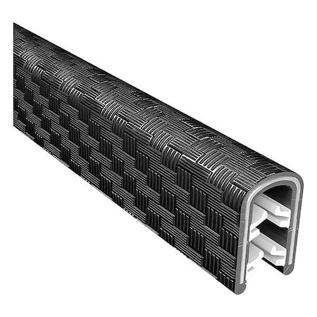 Trim LOK INC ETPB8x1/16-250 Edge Trim Plus, Black, 250 ft L