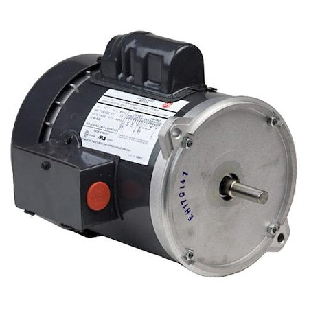U.S. Motors FD1CM2PZY Farm Duty Motor, Capacitor-Start, 1 HP, 115/208-230V AC, 1,725 Nameplate RPM, 56Y Frame