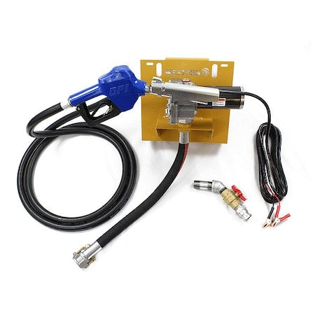 GPI M150SAUK Transfer Pump Kit, 12V DC, 15 gpm Max. Flow Rate, 1/5 HP