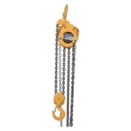 Harrington CF030-10-SL Handchain Hoist with Safety Hook
