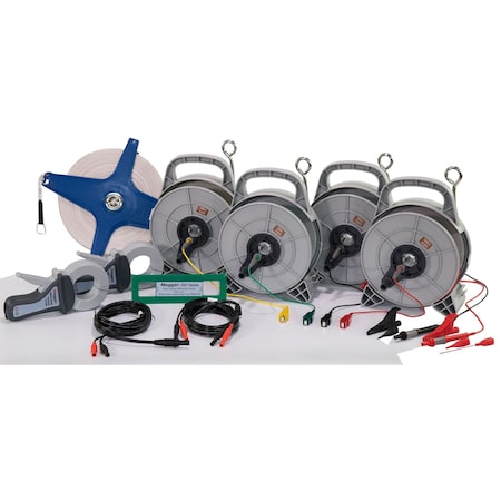 Megger ETK100C Earth Test Kit, Black/Grn/Rd/Ylw