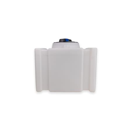 Norwesco 43837-DS Utility Tank, 22 in, White, Rectangular