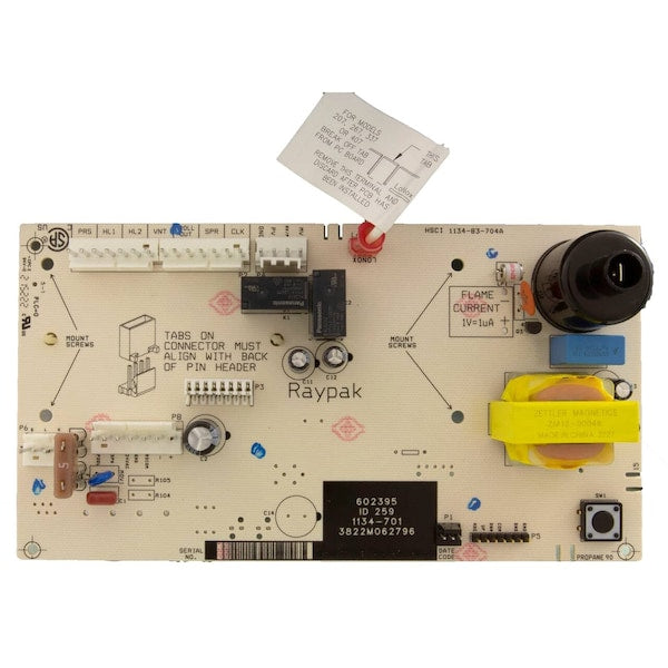 100-10000345 Raypak Control Board IID 3-Wire