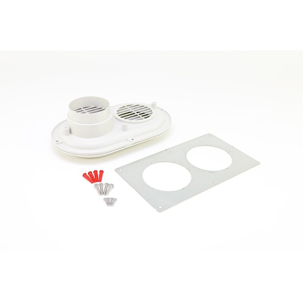 100157611 Lochinvar 4 in. Side Wall Vent Kit