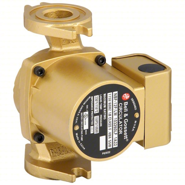 103260LF Bell & Gossett Condensate Pump, Flanged circulating pump for potable systems
