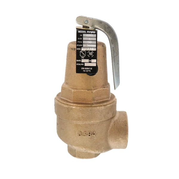10-605-10 Conbraco 1 in. 50#H20 relief valve, 1,956,000 BTU