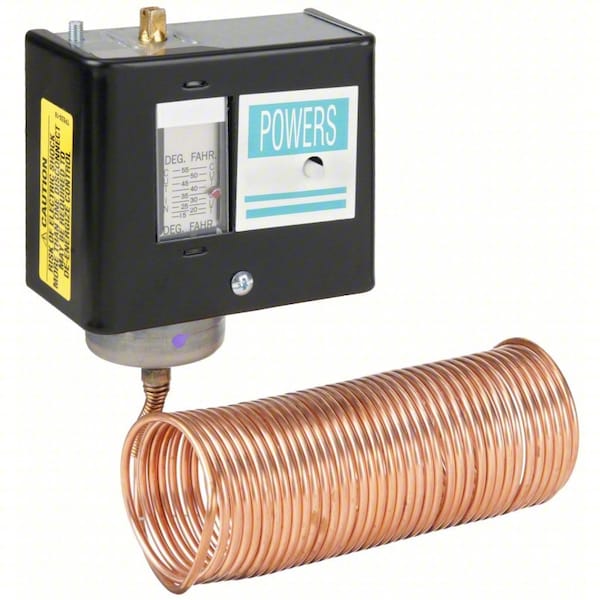 134-1504 Siemens Line Voltage Mechanical Thermostat for Heating/Cooling 15 to 55 F