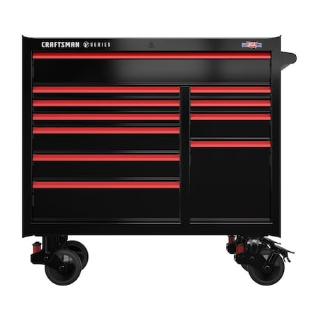 Craftsman CMSTVS4111BK Rolling Tool Cabinet, 40 9/16