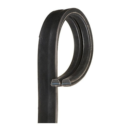 Gates 5/B92 Banded V-Belt, Hi-Power II PowerBand, B92, B, EPDM, 95 in, 0.66 in Top Width