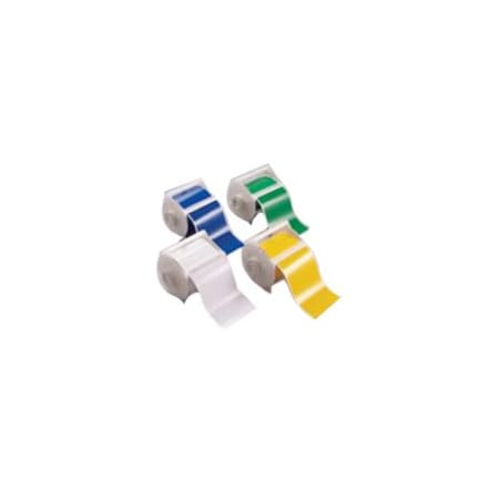 Brady 76697 Label Tape Cartridge, White, Labels/Roll: Continuous
