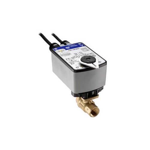 VG1241AD+943GGA Johnson Controls Two-Way Brass Valve with Electric Actuator