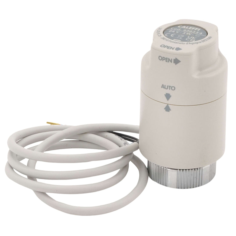 656354 Caleffi Actuator 24V with Manual Opening and Micro Control
