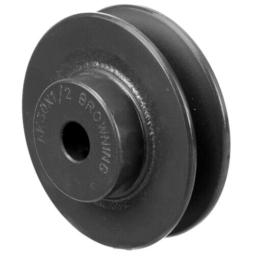 AK30X1/2 Browning 1/2 in bore finished bore sheave (3.05 in OD) for 1 groove belt