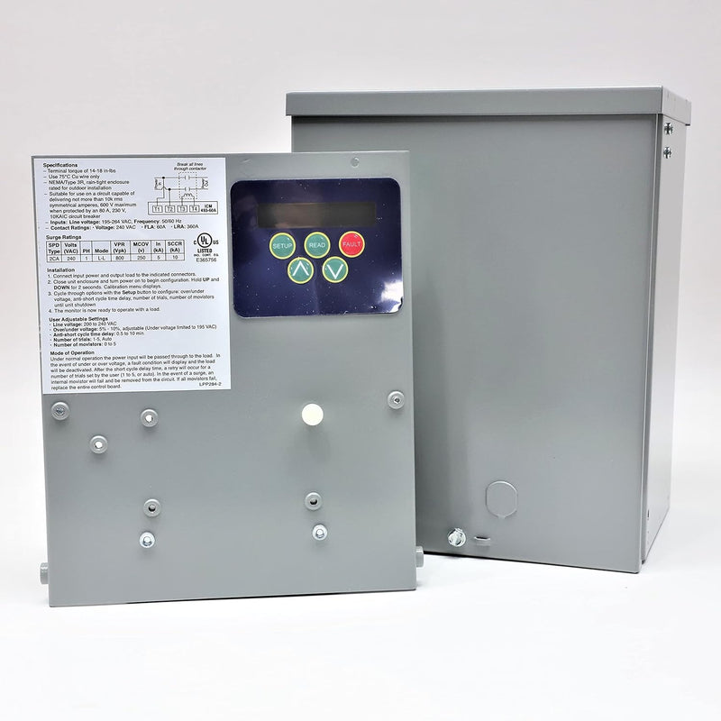 ICM493-60A ICM Controls Single Phase Line Voltage Monitor with Surge Protection