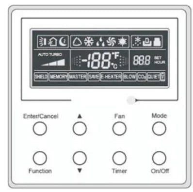 TREWIRE1BHANDA Trane Multi-Split Wire Controller for High Wall Mini-Split Units