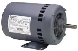 H885L Century Three-Phase Motor, 1/2 HP, 200-230/460V AC, 1725 RPM, Frame 56HZ