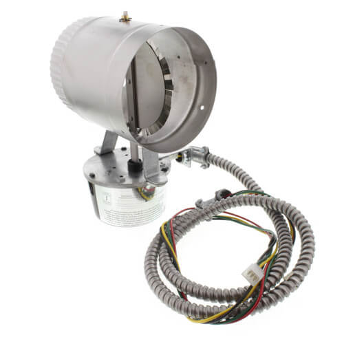 381-800-475 Weil-mclain 5 Inch Vent Damper and Actuator Assembly
