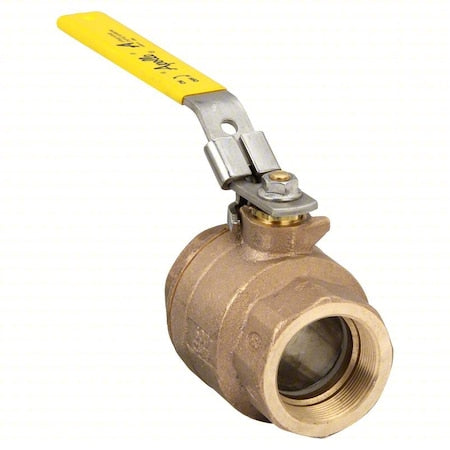 Apollo Valves 77C10827A Manual 2-Way Ball Valve, NPT, Bronze