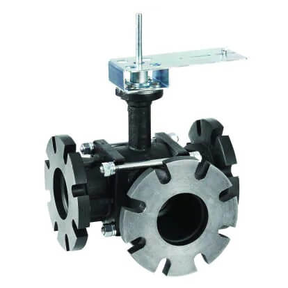 VBF5013B1029 Honeywell 3-Way Flanged Ball Valve