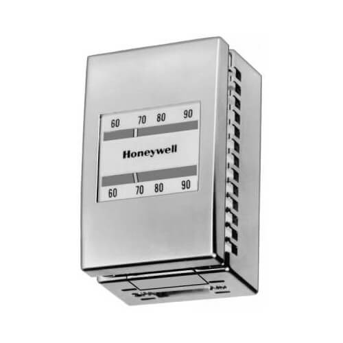TP973B2171 Honeywell Thermostat with Satin Chrome Cover