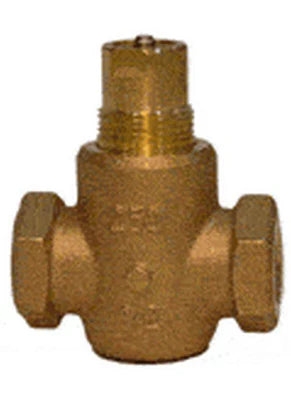 599-02004 Siemens Brass NPT Globe Valve for HVAC Control