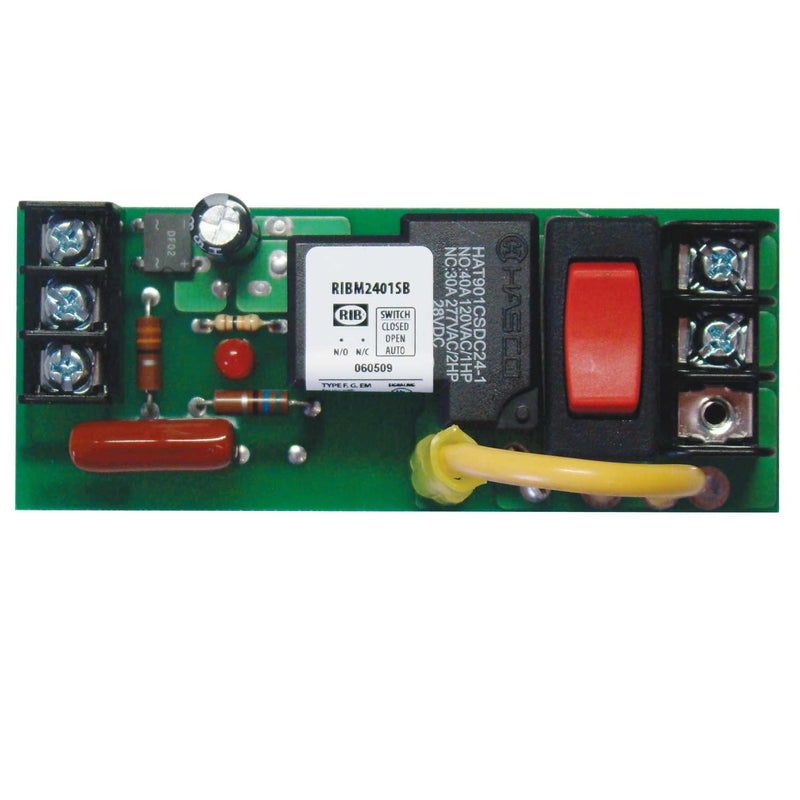 RIBM2401SB Functional Devices Relay 20 Amp SPST with Override