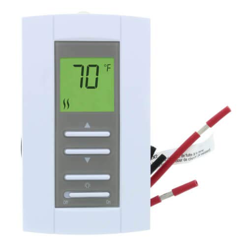 TH114-AF-GA Resideo line voltage thermostat, DPST, electric, non-programmable