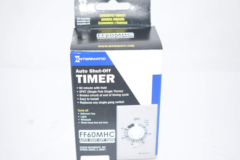 FF60MHC Intermatic 60 Minute Spring Wound Timer